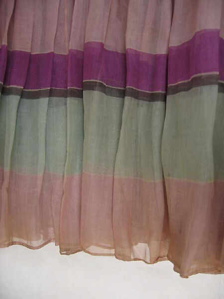 Evening dress, House of Balenciaga (French, founded 1937), cotton, French