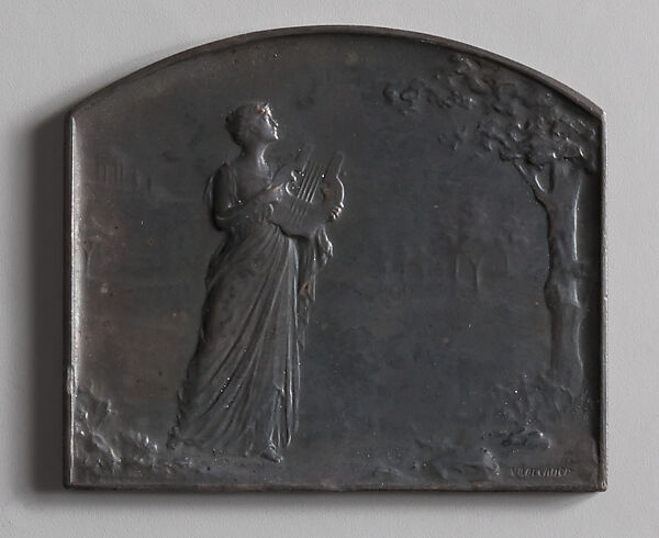 The Lloyd McKim Garrison Award for Proficiency in English Literature, Harvard University, Victor David Brenner (American, born Šiauliai, Lithuania (Shavli, Russian Empire) 1871–1924 New York), Copper and silver, American 