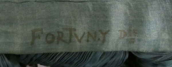 "Delphos", Fortuny (Italian, founded 1906), silk, glass, metal, Italian