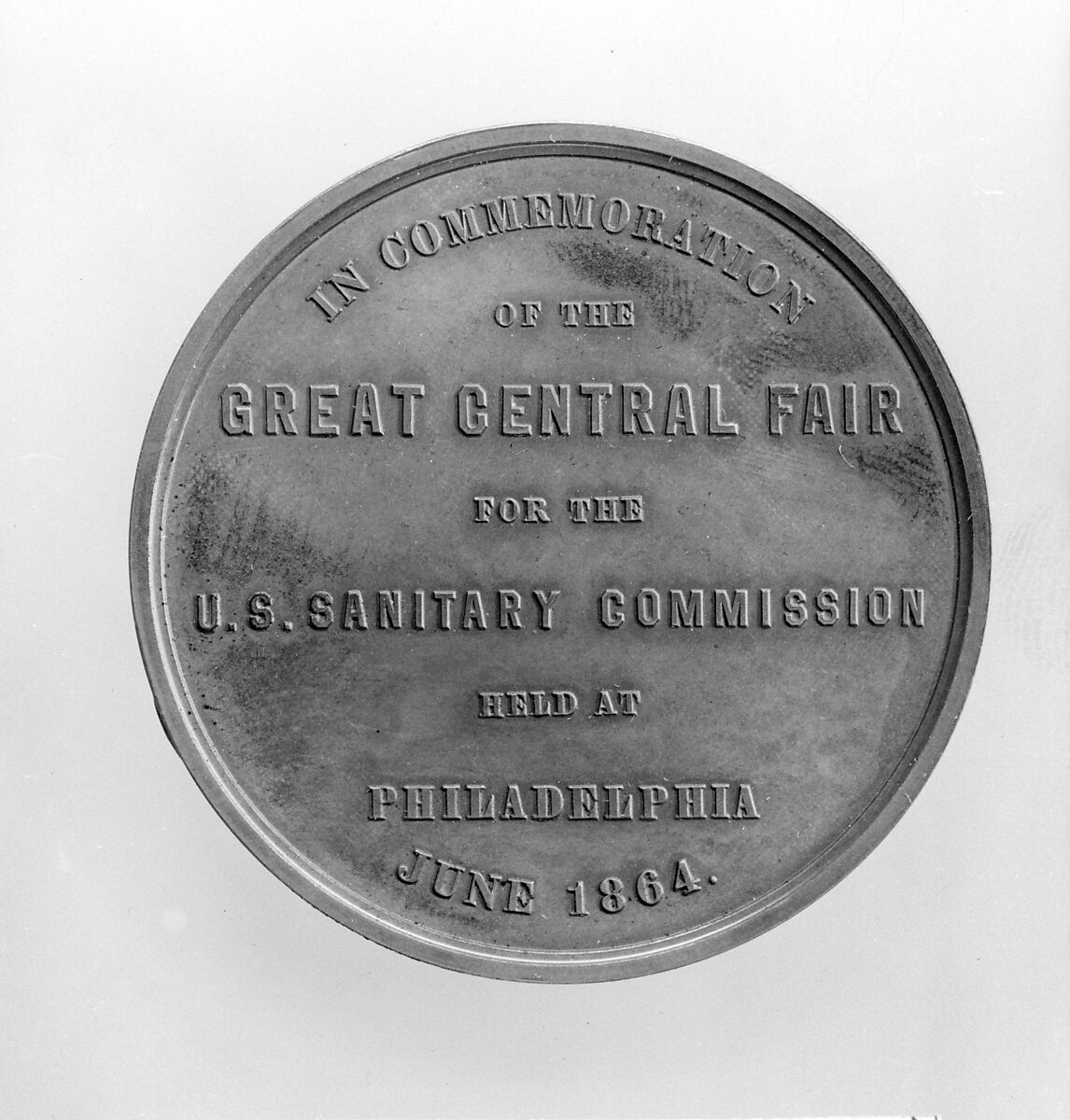 Philadelphia Sanitary Fair, Anthony Paquet (1814–1882), Bronze, American