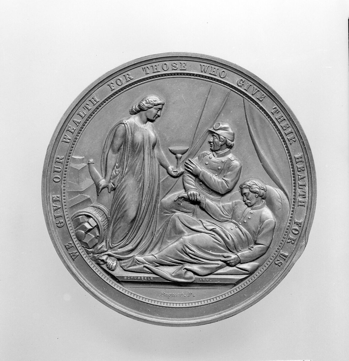 Philadelphia Sanitary Fair, Anthony Paquet (1814–1882), Bronze, American