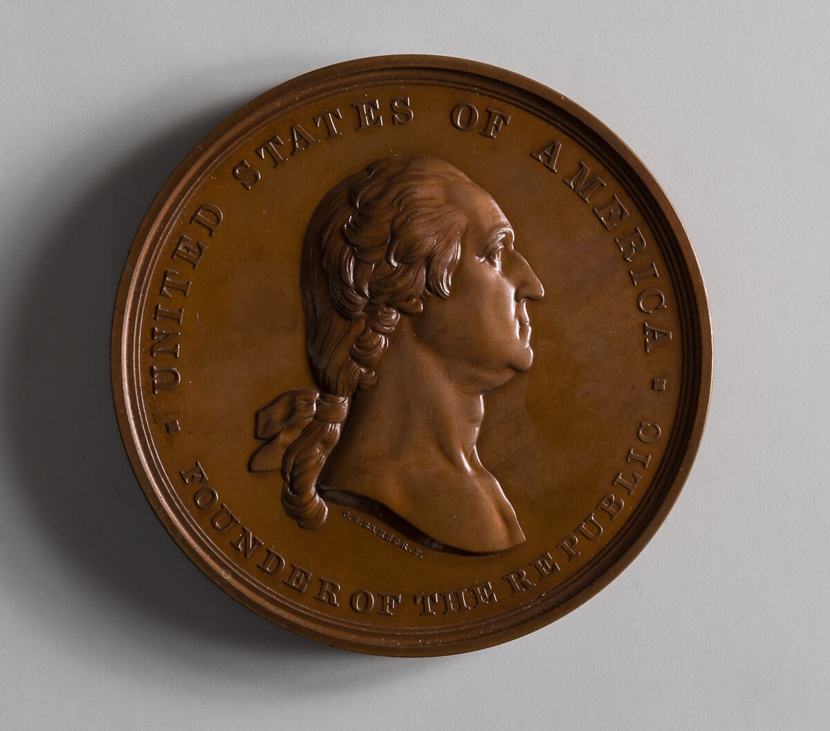 International Medical Congress, Charles E. Barber (1840–1917), Bronze, American 