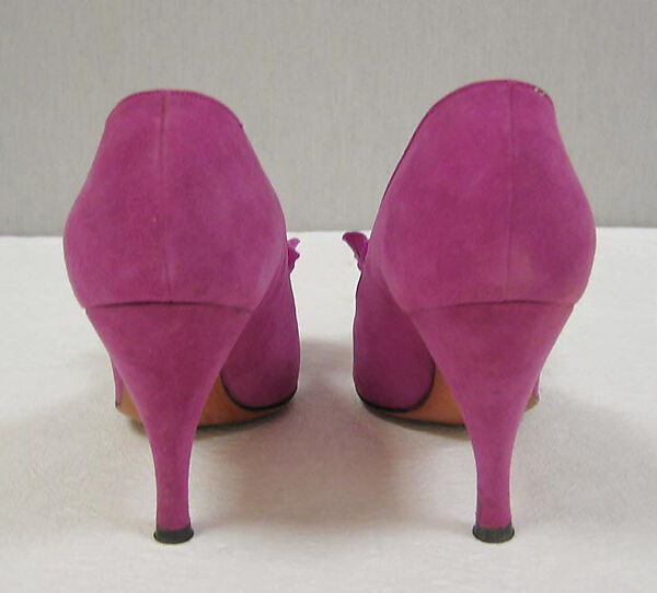 Pumps, Beth Levine (American, Patchogue, New York 1914–2006 New York), leather, synthetic, American