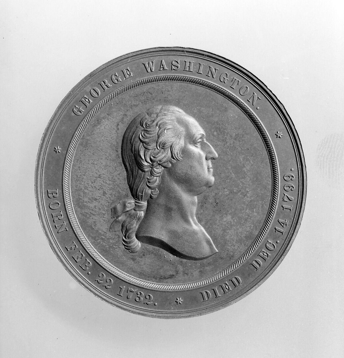 Inauguration of the Washington Cabinet of Medals, Anthony Paquet (1814–1882), Bronze, American