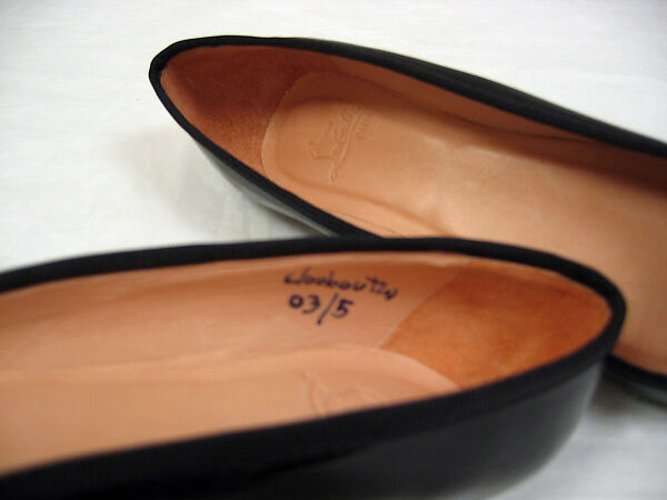 Pumps, Christian Louboutin (French, born 1963), leather, plastic (vinyl), French