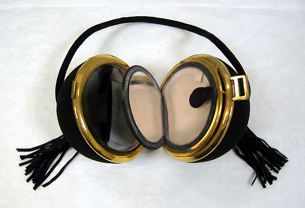 Purse, antelope, metal, French