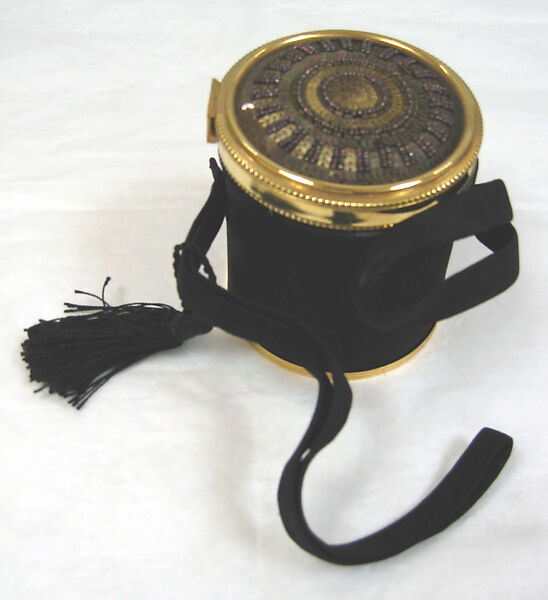 Purse, antelope, metal, French