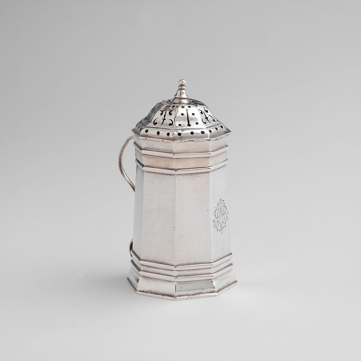 Pepper Box, William Breed (1719–1761/62), Silver, American 
