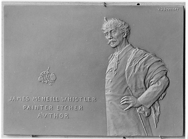 James McNeill Whistler, Victor David Brenner (American, born Šiauliai, Lithuania (Shavli, Russian Empire) 1871–1924 New York), Bronze, American