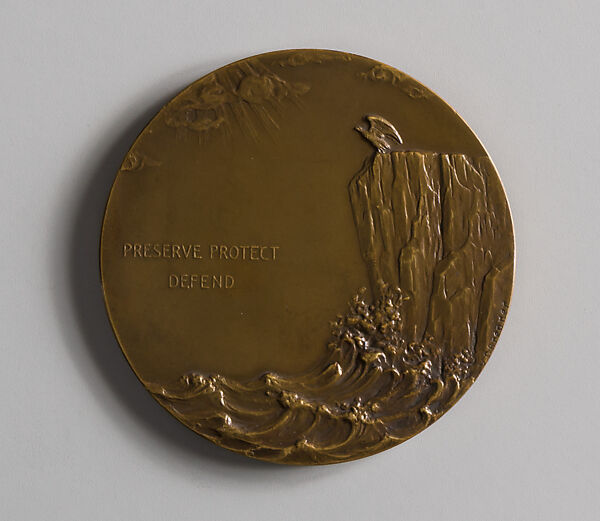 Abraham Lincoln, Victor David Brenner (American, born Šiauliai, Lithuania (Shavli, Russian Empire) 1871–1924 New York), Bronze, American