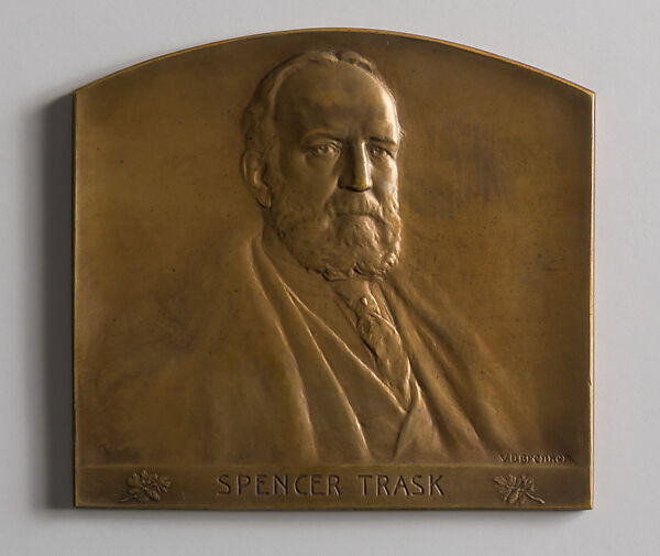 Spencer Trask, Victor David Brenner (American, born Šiauliai, Lithuania (Shavli, Russian Empire) 1871–1924 New York), Bronze, American 