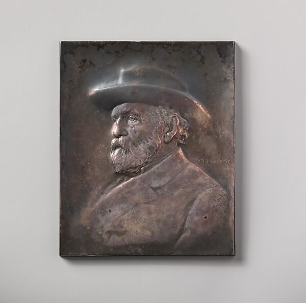 Collis P. Huntington, Victor David Brenner (American, born Šiauliai, Lithuania (Shavli, Russian Empire) 1871–1924 New York), Galvano and silver, American 