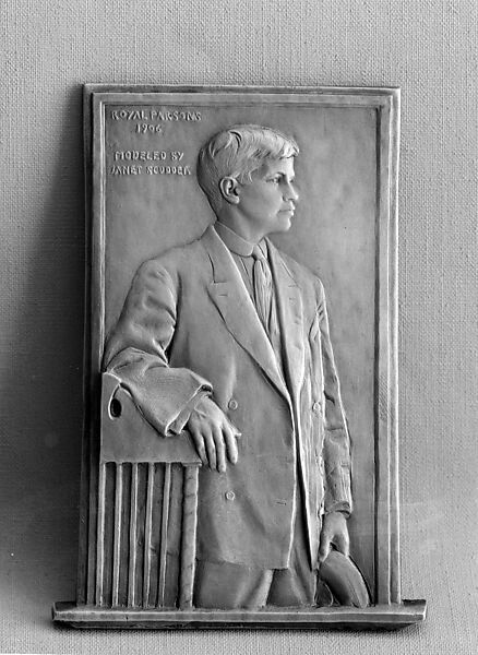 Royal Parsons, Janet Scudder (American, Terre Haute, Indiana 1869–1940 Rockport, Massachusetts), Copper, silver, and lead, American