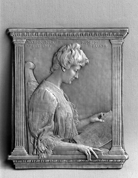 Mildred Barnes, Janet Scudder (American, Terre Haute, Indiana 1869–1940 Rockport, Massachusetts), Copper, silver, and lead, American