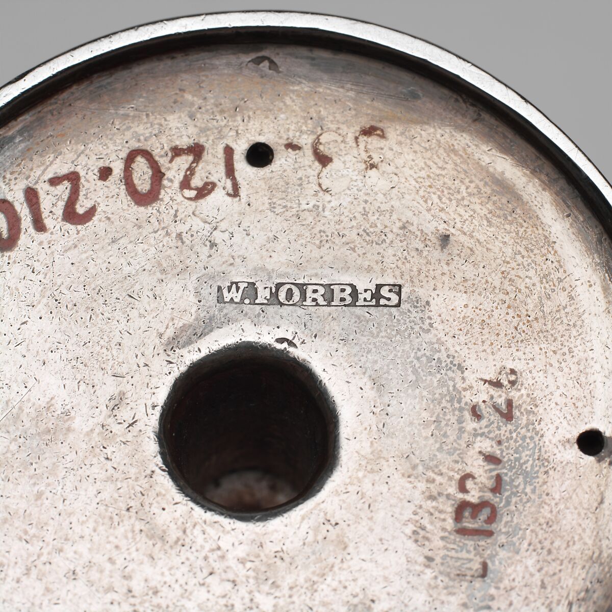 Caster, William Forbes (baptized 1799, active New York, 1826–63), Silver, American