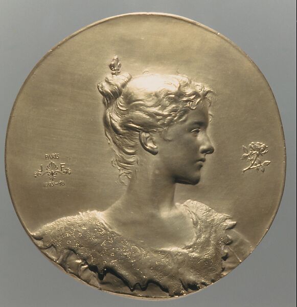 Mabel Clarke, John Flanagan (American, Newark, New Jersey 1865–1952 New York), Copper and gold leaf, American