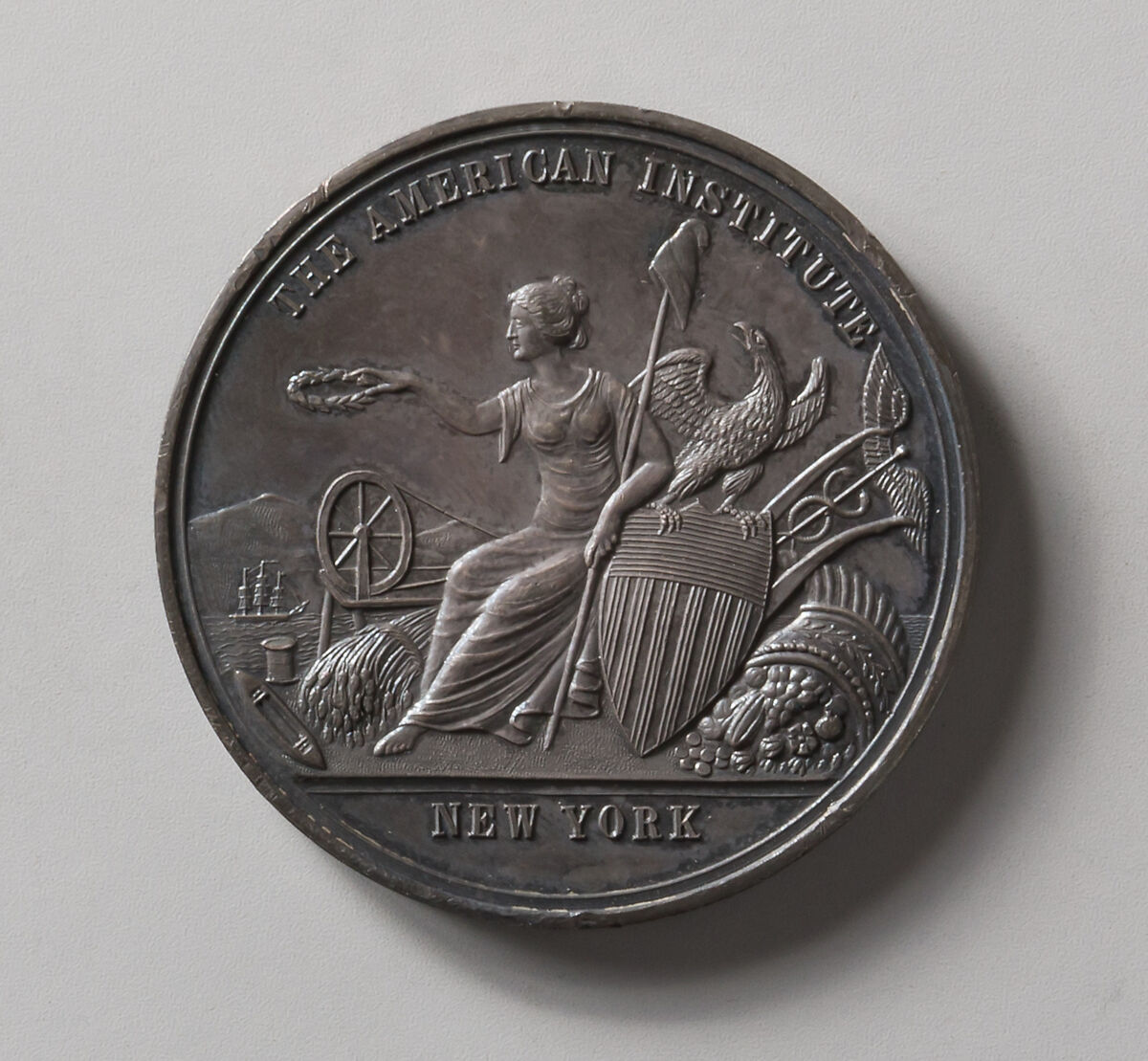 Award of Merit to the Hammond Typewriter Co., George Hampden Lovett (1824–1894), Silver, American 