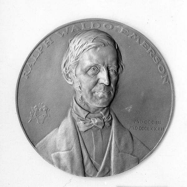 Ralph Waldo Emerson, Victor David Brenner (American, born Šiauliai, Lithuania (Shavli, Russian Empire) 1871–1924 New York), Bronze, American