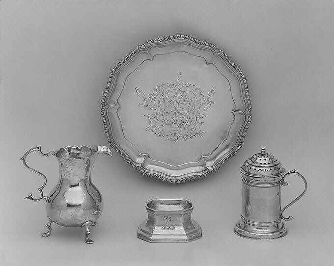 Pepper Caster, William Jones (1694/95–1730), Silver, American