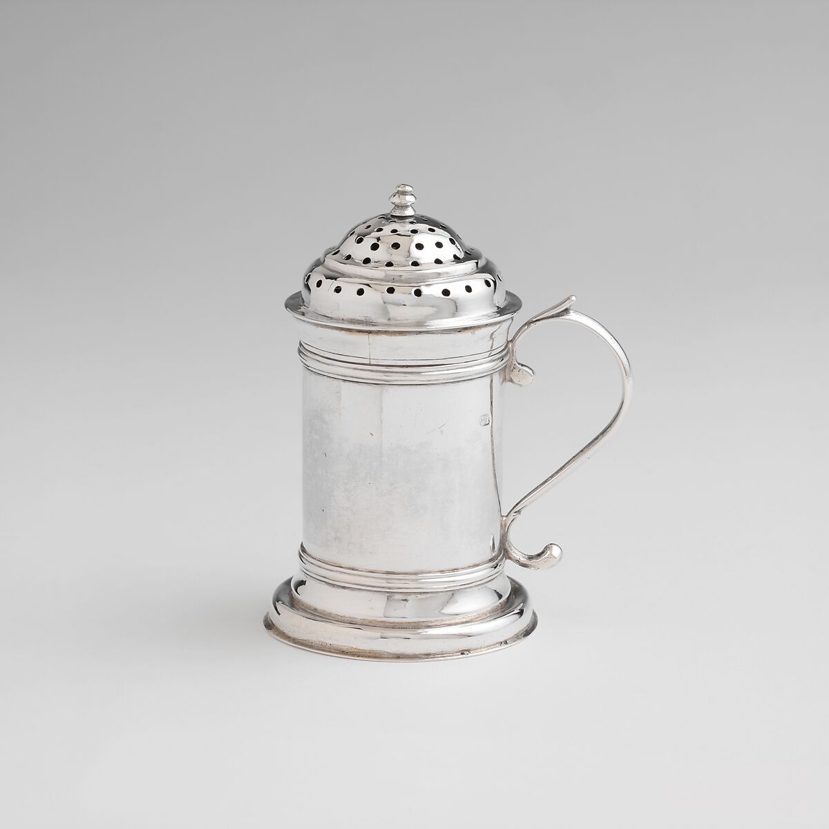 Pepper Caster, William Jones (1694/95–1730), Silver, American 