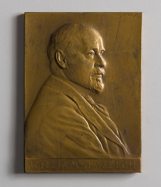 Dr. William Henry Welch, Victor David Brenner (American, born Šiauliai, Lithuania (Shavli, Russian Empire) 1871–1924 New York), Bronze, American 