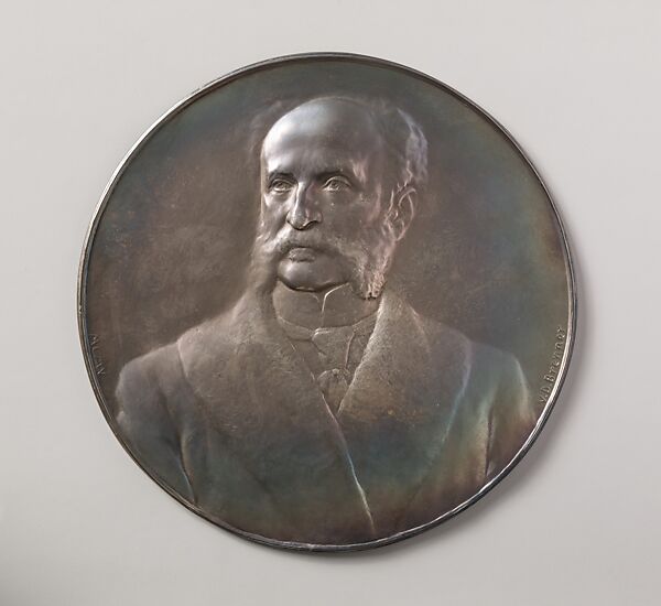 Solomon Loeb, Victor David Brenner (American, born Šiauliai, Lithuania (Shavli, Russian Empire) 1871–1924 New York), Bronze and silver, American 