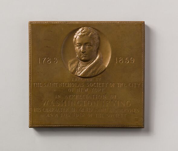Memorial Tablet of Washington Irving