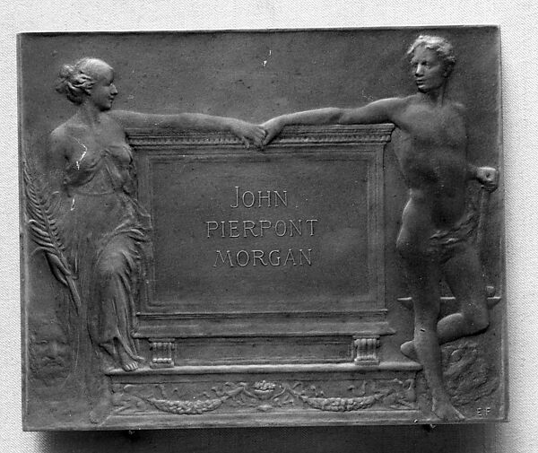 John Pierpont Morgan, Emil Fuchs (American, Vienna 1866–1929 New York), Bronze, American