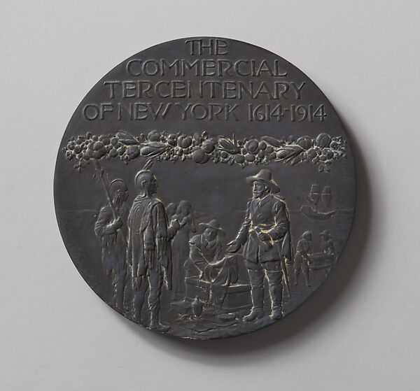 Commercial Tercentenary of New York, Silver, American 