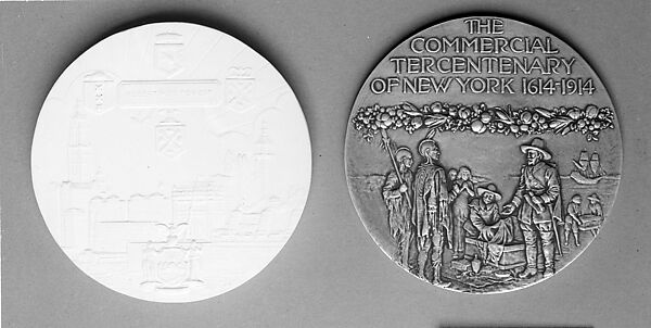 Commercial Tercentenary of New York, Silver, American