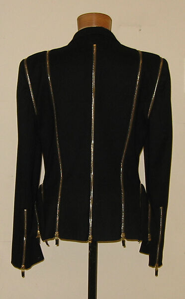 Ensemble, Alexander McQueen (British, founded 1992), wool, metal, British