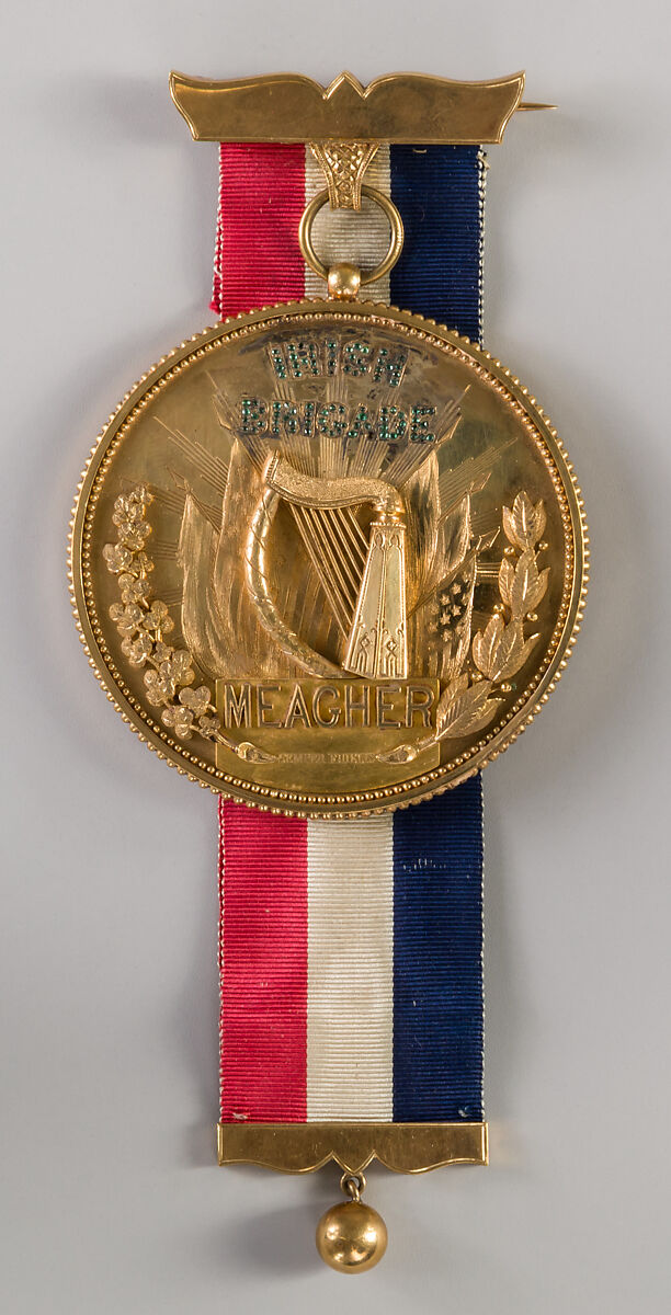 Presented by the Irish Brigade to Brigadier General T. F. Meagher, Gold, American 
