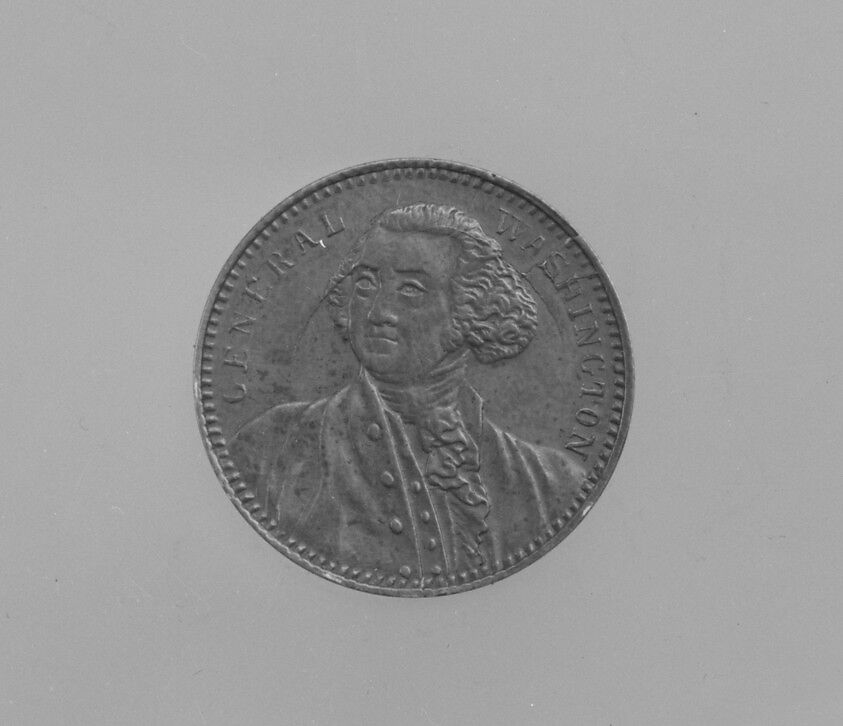 General Washington, Ludwig Christian Lauer, Brass, American