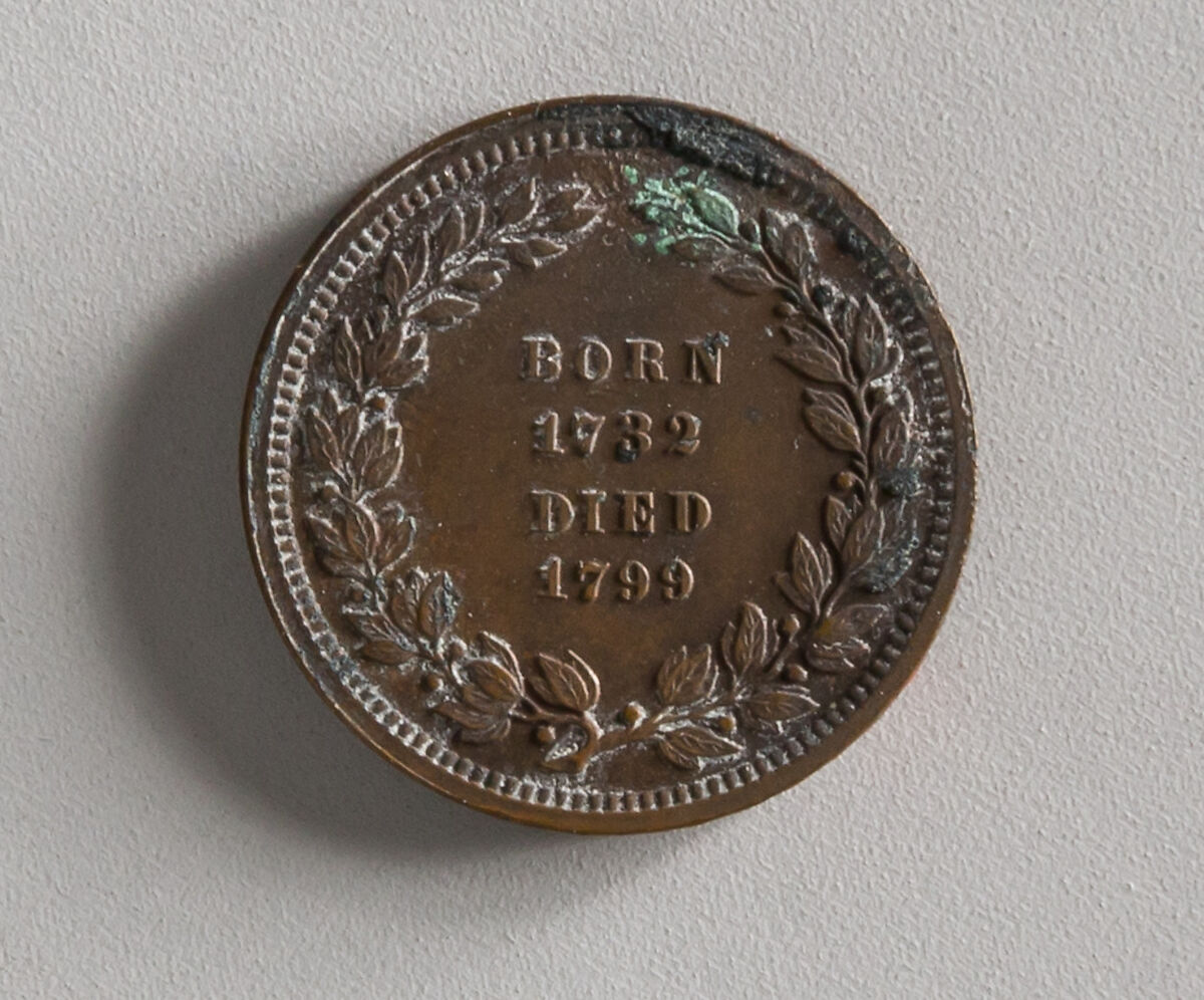 George Washington, Anthony Paquet (1814–1882), Bronze, American