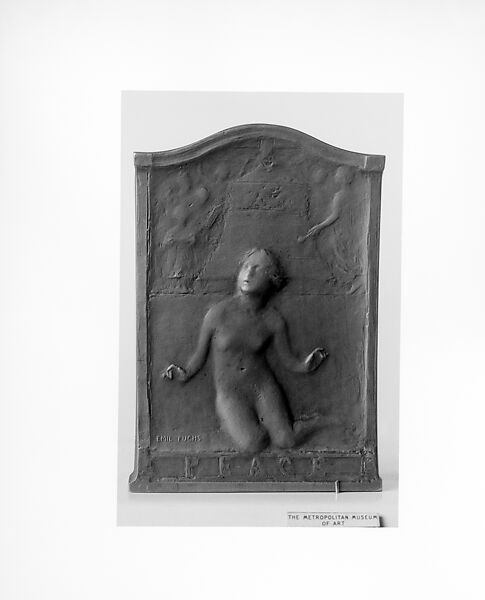 Peace and War, Emil Fuchs (American, Vienna 1866–1929 New York), Bronze, American