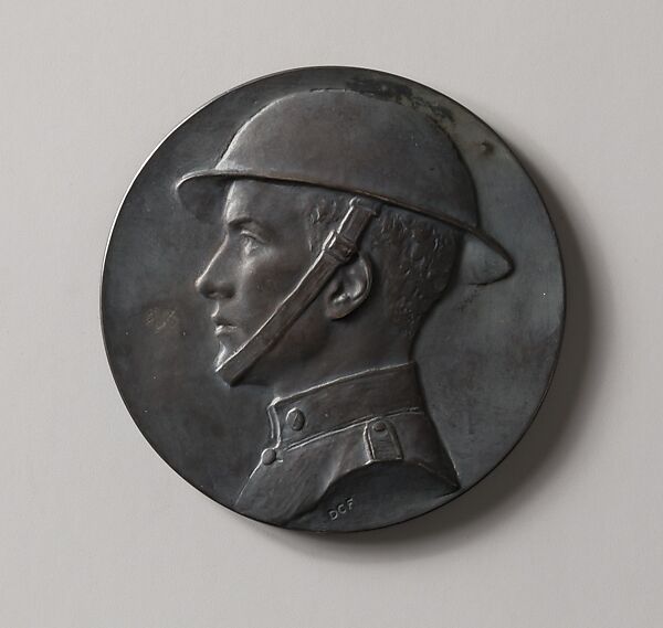 To Commemorate the Vision and Achievement of the War Council, Daniel Chester French (American, Exeter, New Hampshire 1850–1931 Stockbridge, Massachusetts), Silver, American 