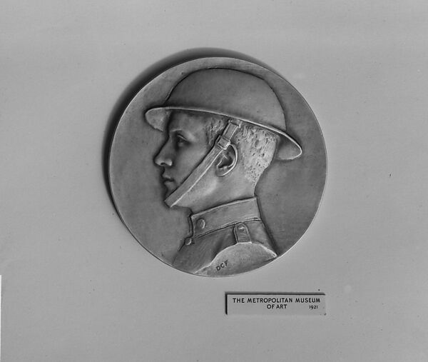 To Commemorate the Vision and Achievement of the War Council, Daniel Chester French (American, Exeter, New Hampshire 1850–1931 Stockbridge, Massachusetts), Silver, American