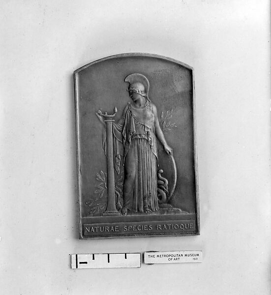 Semi-Centennial Medallion of the Wisconsin Academy of Sciences, Arts and Letters, Leonard Crunelle (1872–1944), Bronze, American