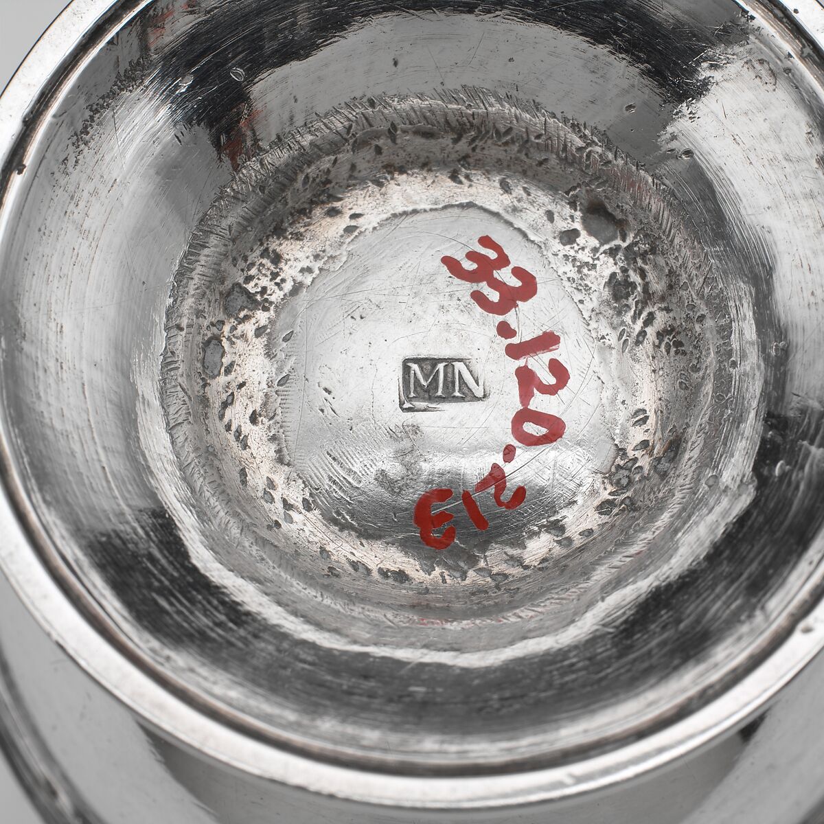 Caster, Possibly made by Mark Nelson (1733–1787), Silver, American