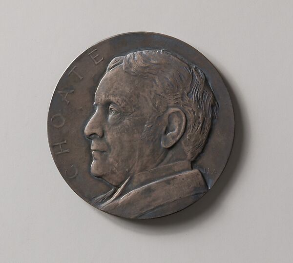 Joseph Hodges Choate, Herbert Adams (American, West Concord, Vermont 1858–1945 New York), Silver, American 