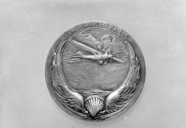 Colonel Charles A. Lindbergh, Charles Louis Hinton (1869–1942), Bronze, American