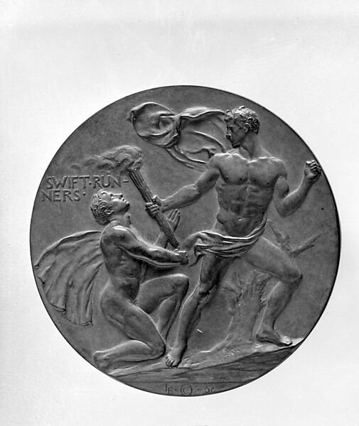 Aphrodite / Swift Runners, John Flanagan (American, Newark, New Jersey 1865–1952 New York), Bronze, American