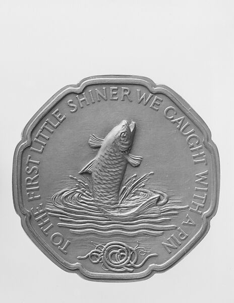 Dedicated to All True Fishermen, Herbert Adams (American, West Concord, Vermont 1858–1945 New York), Bronze, American