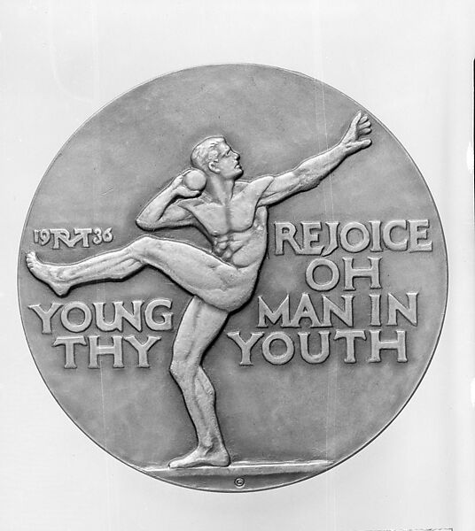 Speed and Strength, Robert Tait McKenzie (American (born Canada), Almonte 1867–1938 Philadelphia, Pennsylvania), Bronze, American