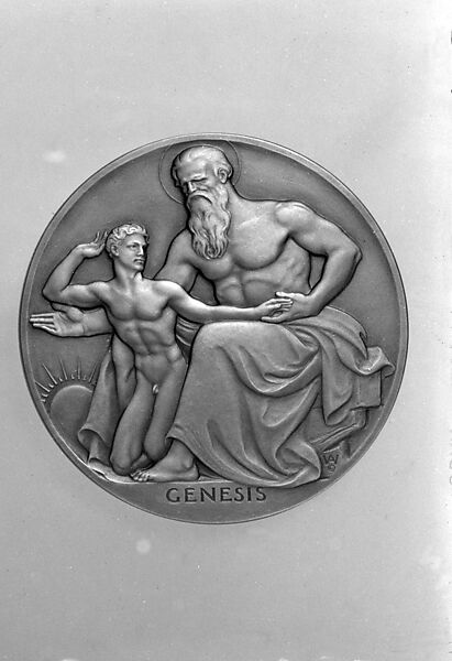 Genesis, Adolph Alexander Weinman (American (born Germany), Karlsruhe 1870–1952 New York), Bronze, American