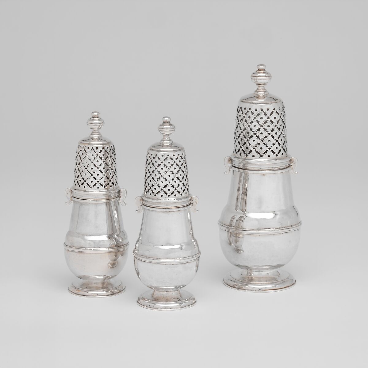 Caster, Adrian Bancker (1703–1772), Silver, American