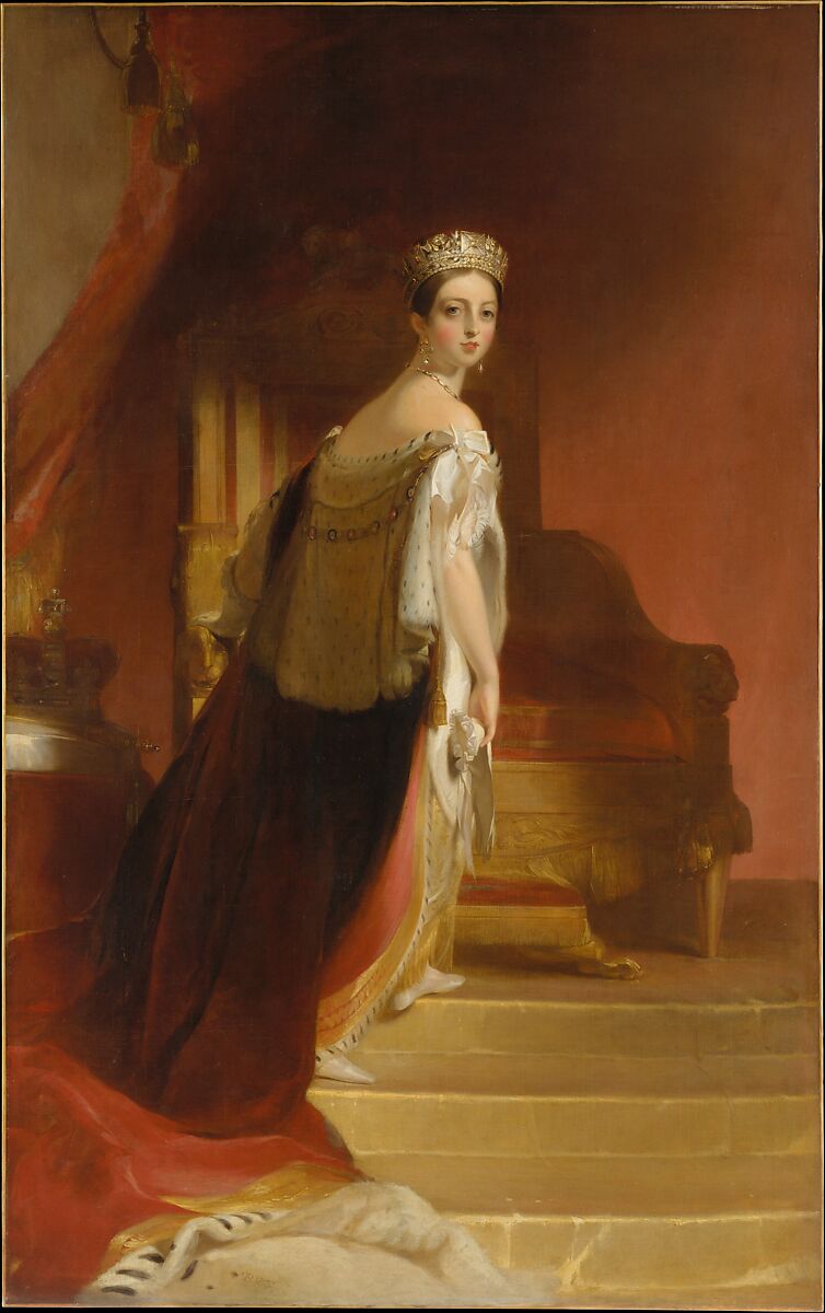 Queen Victoria, Thomas Sully (American, Horncastle, Lincolnshire 1783–1872 Philadelphia, Pennsylvania), Oil on canvas, American