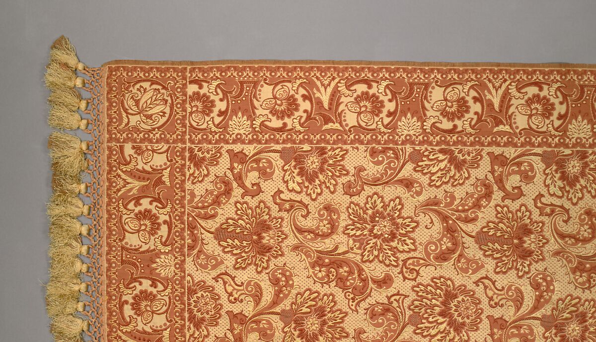 Woven portiere, Cotton, woven, American