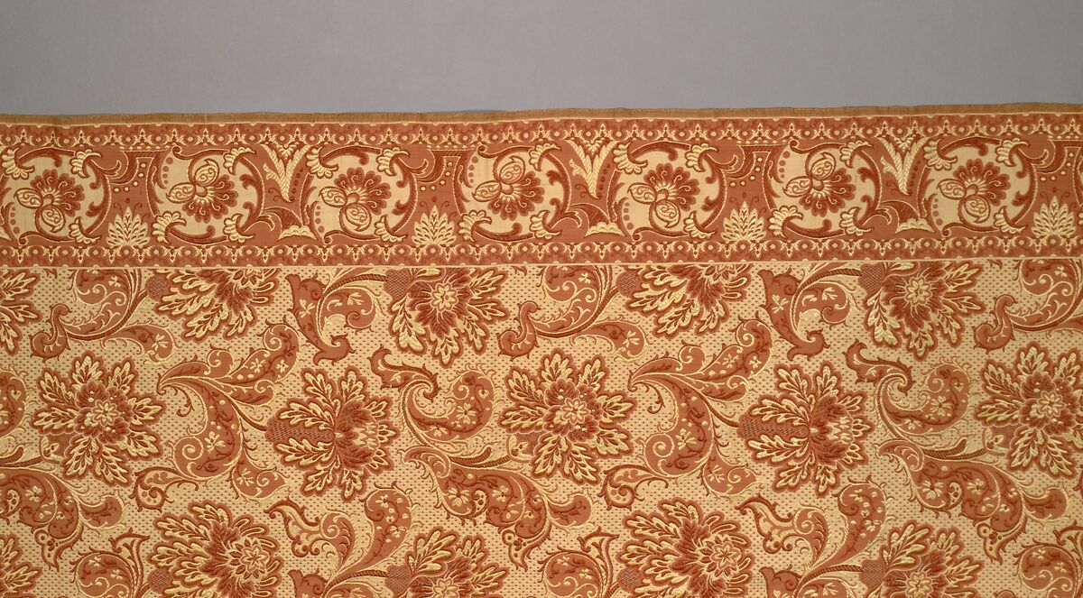 Woven portiere, Cotton, woven, American