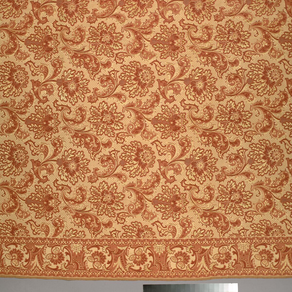 Woven portiere, Cotton, woven, American